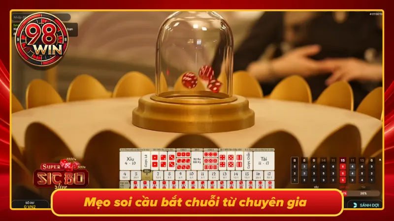Màn hình trò chơi tài xỉu Lotus từ sảnh cược casino 